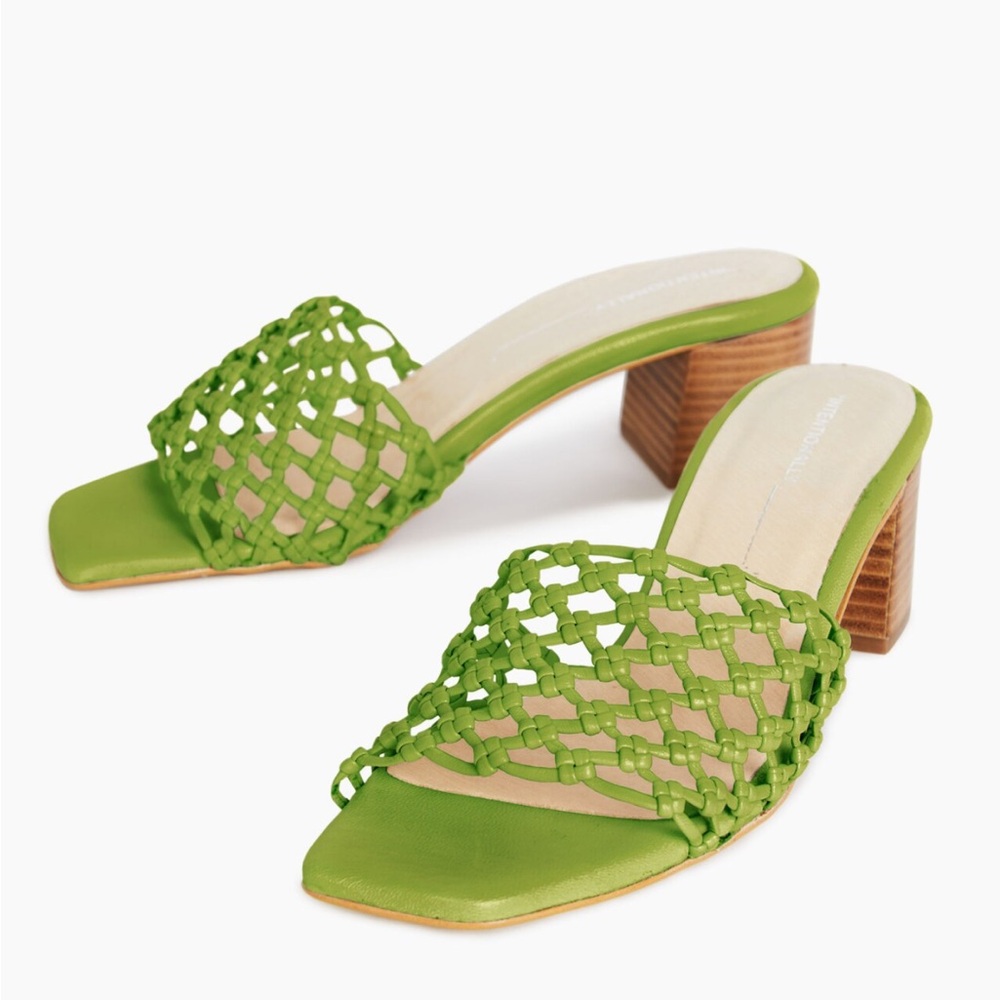 Intentionally Blank - Selda Heel - Green - 36